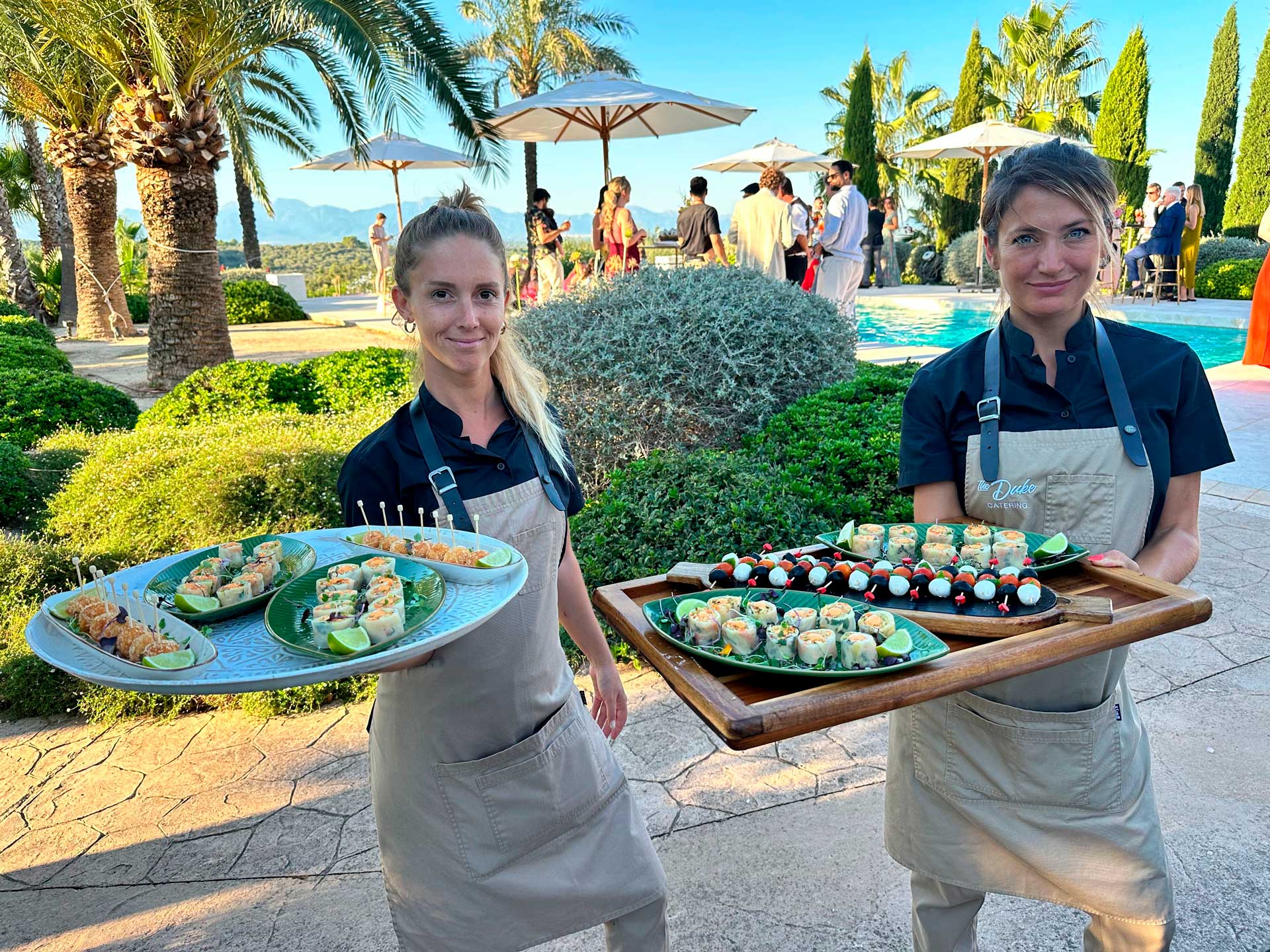 Menu Catering for weddings mallorca