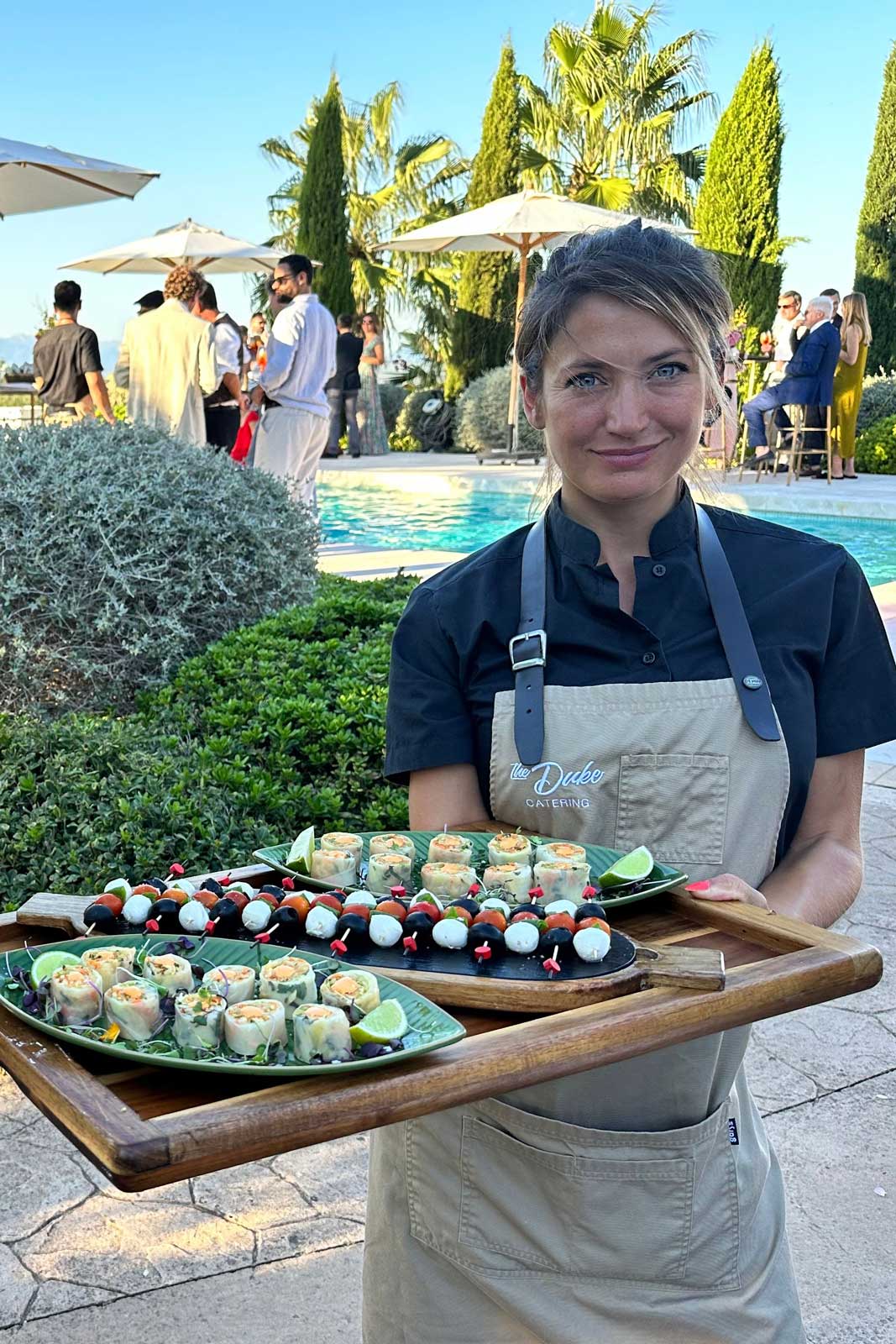 Catering private parties in Mallorca