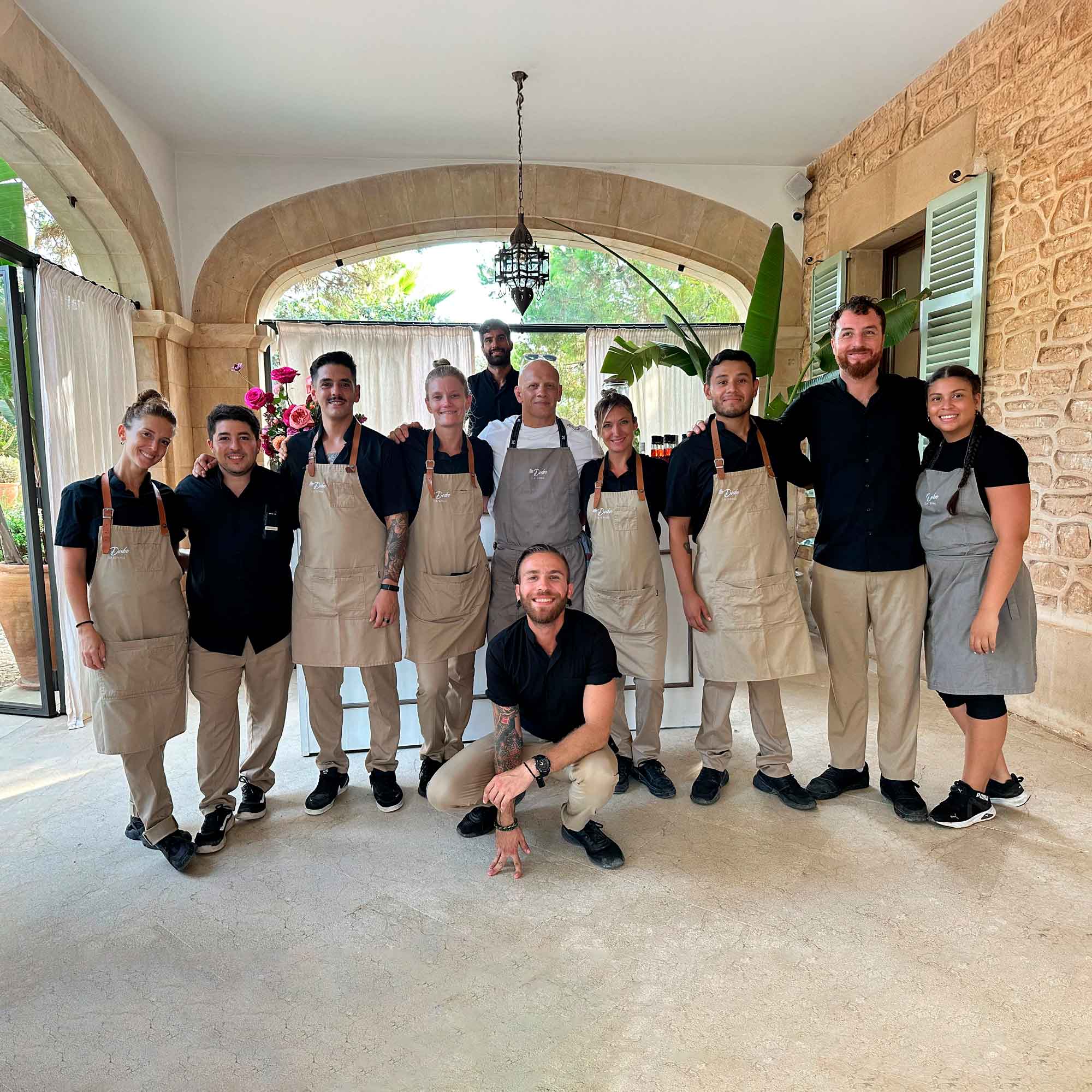 Duke catering team